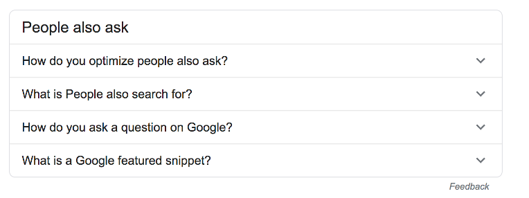 L'encadré « Autre questions posées » retrouvé dans les SERP de Google est un élément de valeur en SEO.