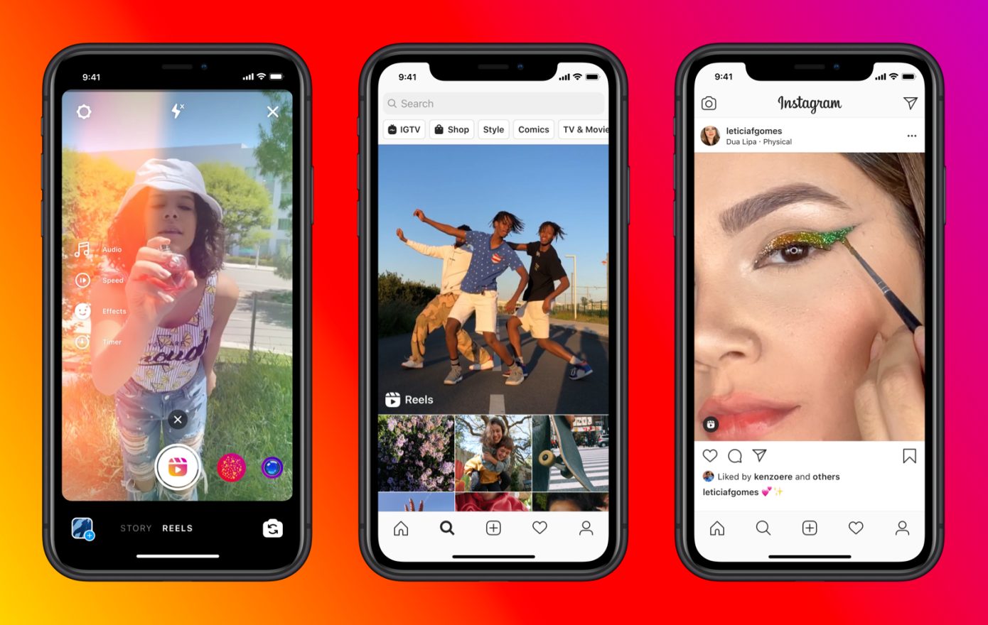 La diffusion des reels sur les réseaux sociaux comme Instagram
