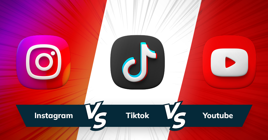 Vidéos courtes : TikTok, Instagram et YouTube en compétition